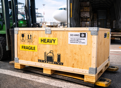 Casse per cargo aereo - handling e indicazioni operative