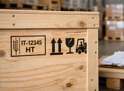 Marchiatura ISPM-15 - marcature e identificazione colli per export