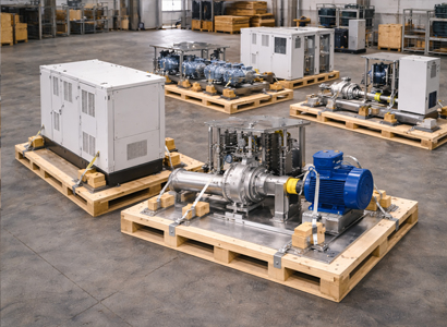 Imballaggi per impianti e linee produttive - basamenti e handling