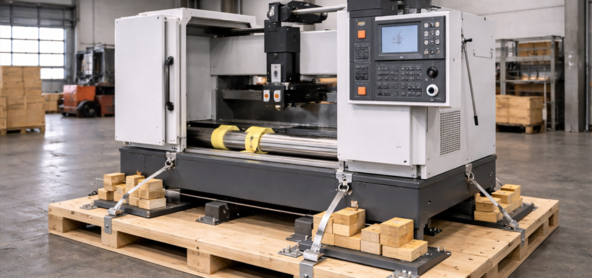 Imballaggi per macchinari industriali Roma - linee produttive, CNC e impianti