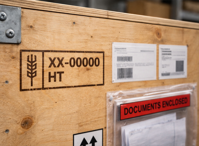 ISPM-15 e marcature - imballi in legno per dogana