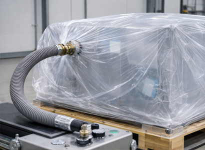 Sottovuoto industriale Roma - riduzione aria e umidità residua